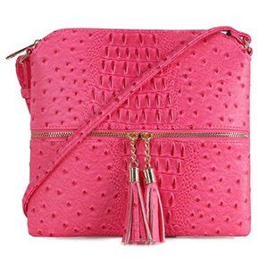 Animal Pattern Lightweight Medium Crossbody Bag